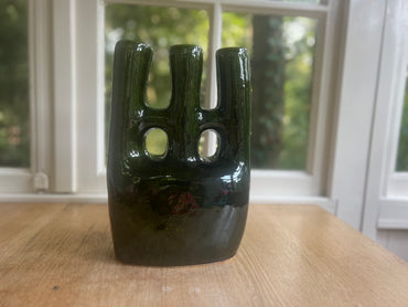 Organic Shaped Vase | Green