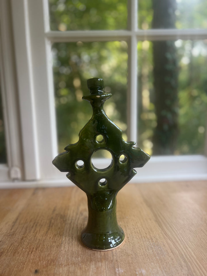 Organic Shaped Vase | Green