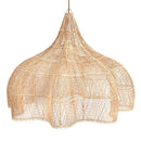 XL Handcrafted Rattan Lamp - Flower | Natural | 120 cm