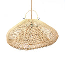 Cloud Lamp Rattan Organic Shape | Mandala Stencil