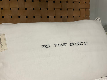 Linnen Pillow + Filling | To The Disco