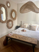 XL Handcrafted Rattan Lamp - Cloud | Natural | 120 cm