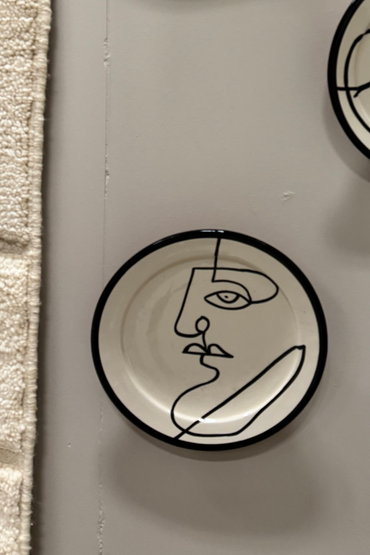 Wall Decoration Plate - Face 3