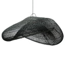 Cloud Lamp Rattan - Organic Shape (60 cm) - Natural Color | Mandala Stencil
