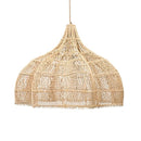 Handcrafted Rattan Lamp - Flower | Natural | 40 cm