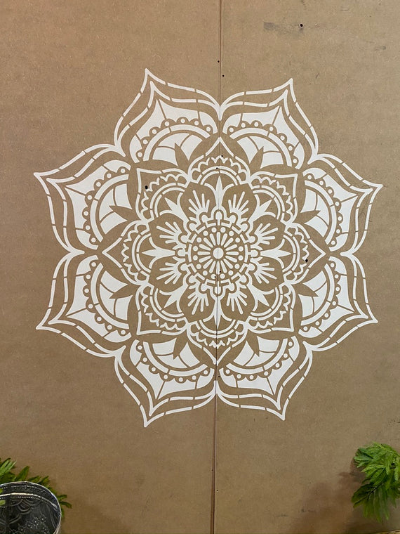 Holy Moly - XL Mandala Stencil