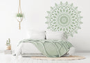 Circle of Life Mandala Stencil XL, 130x130 cm, symbolizing infinity and harmony for home décor.