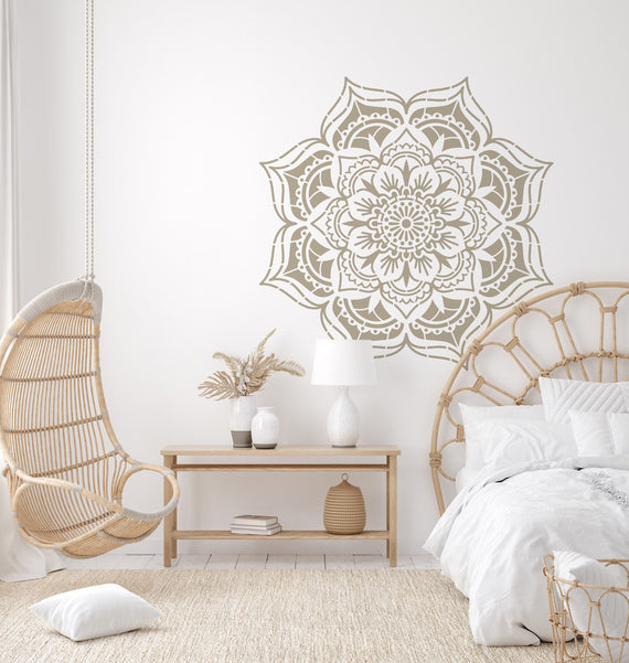 Holy Moly - XL Mandala Stencil