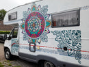 Heilige Mandala - XXL Mandala-muurstencil