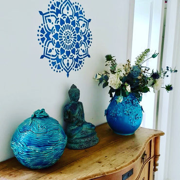 Tibet - XL Mandala Stencil