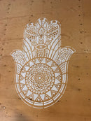 Hand of Fatima - XL Mandala Stencil