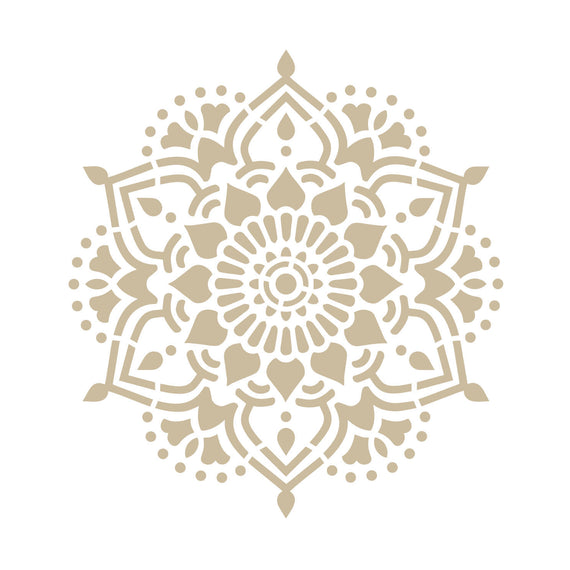 Tibet - XL Mandala Stencil