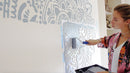 Heilige Mandala - XXL Mandala-muurstencil