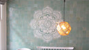 Yoga Mandala - XL mandala stencil