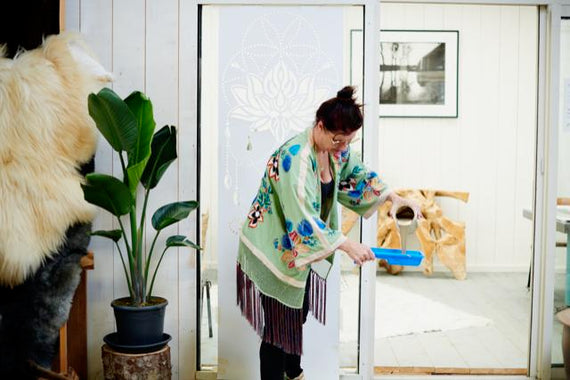 Lotus Flower of Life - XL Mandala Stencil