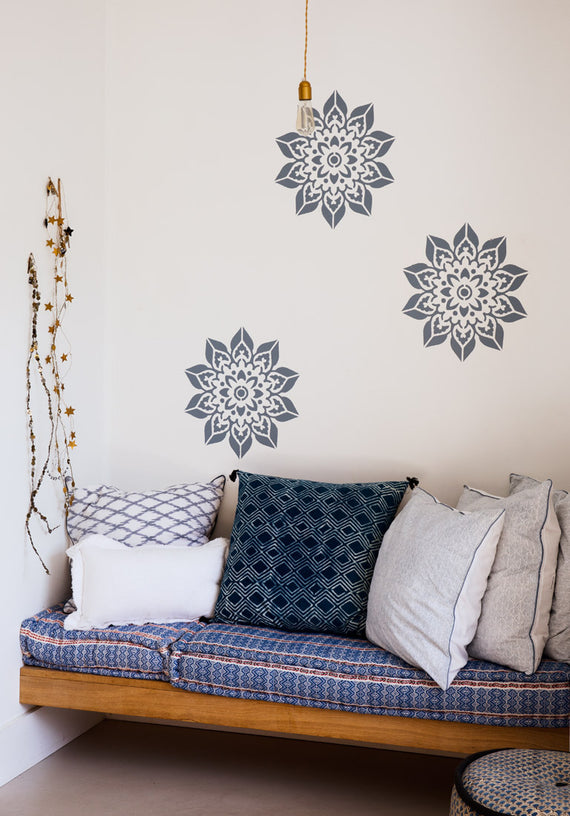 Doily Mandala Wall Stencil - Elegant Mandala Design | Mandala Stencil