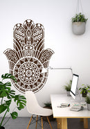 Hand of Fatima - XL Mandala Stencil