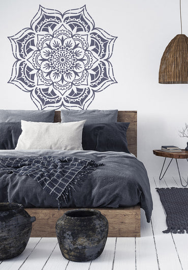 Holy Moly Mandala Stencil (130 x 130 cm) - Lasered in Amsterdam | Mandala Stencils