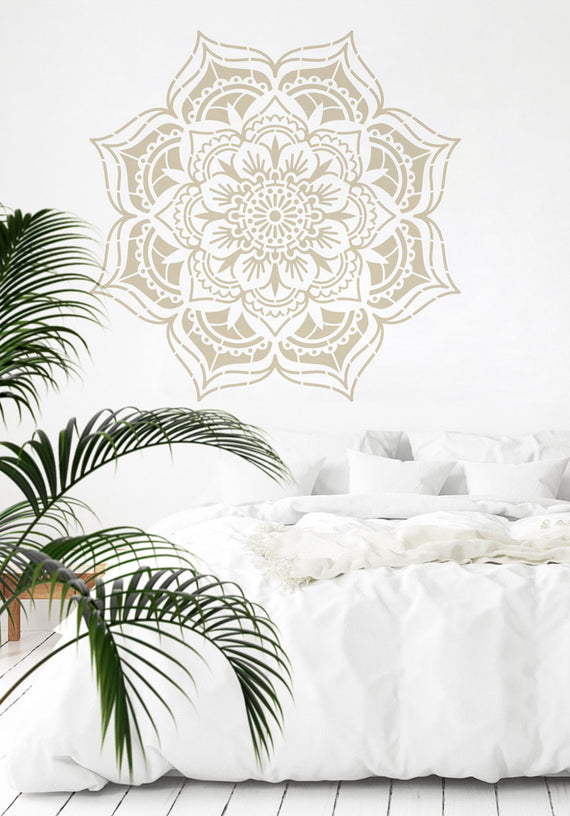 Holy Moly Mandala Stencil (130 x 130 cm) - Lasered in Amsterdam | Mandala Stencils