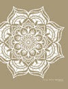Holy Moly - XL Mandala Stencil