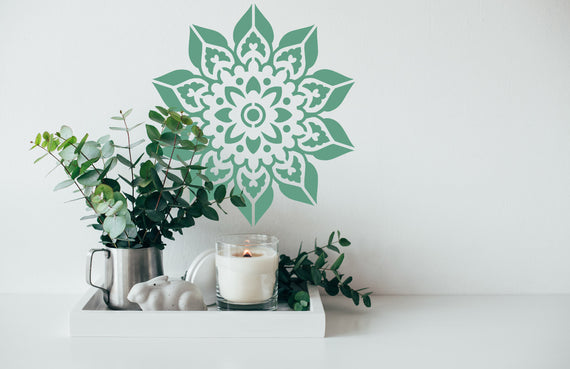 Doily Mandala Wall Stencil - Elegant Mandala Design | Mandala Stencil