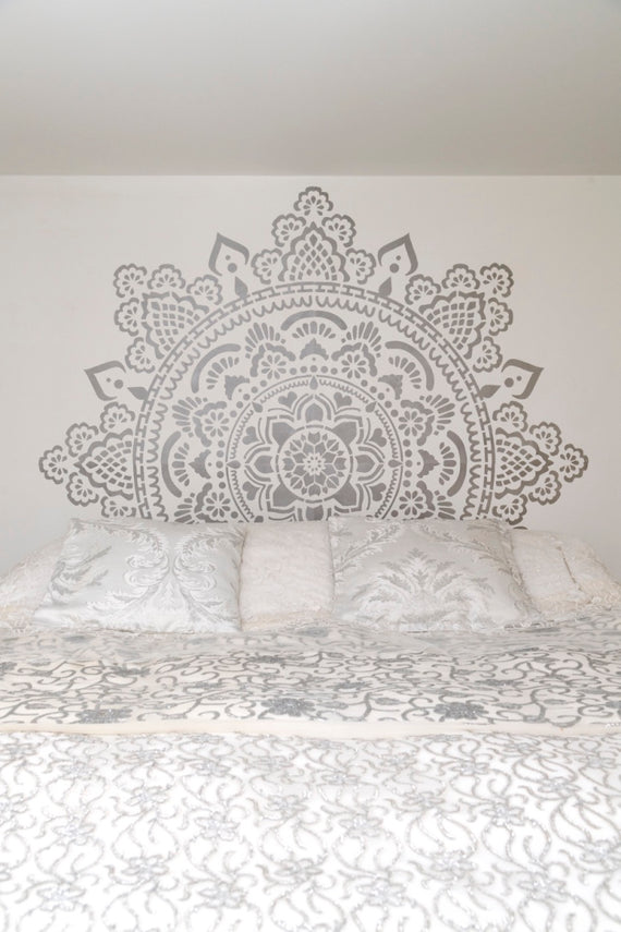 Heilige Mandala - XXL Mandala-muurstencil