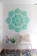 Yoga Mandala - XL mandala stencil