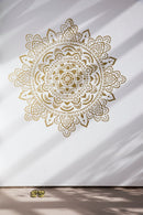 Heilige Mandala - XXL Mandala-muurstencil